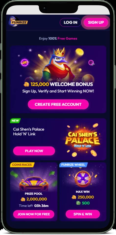 funrize casino sign up bonus